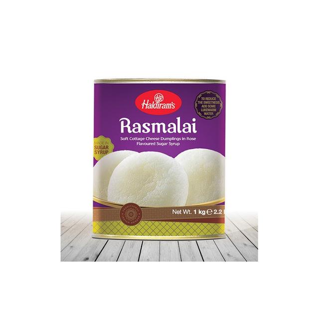 Haldirams Rasmalai Tin 1kg