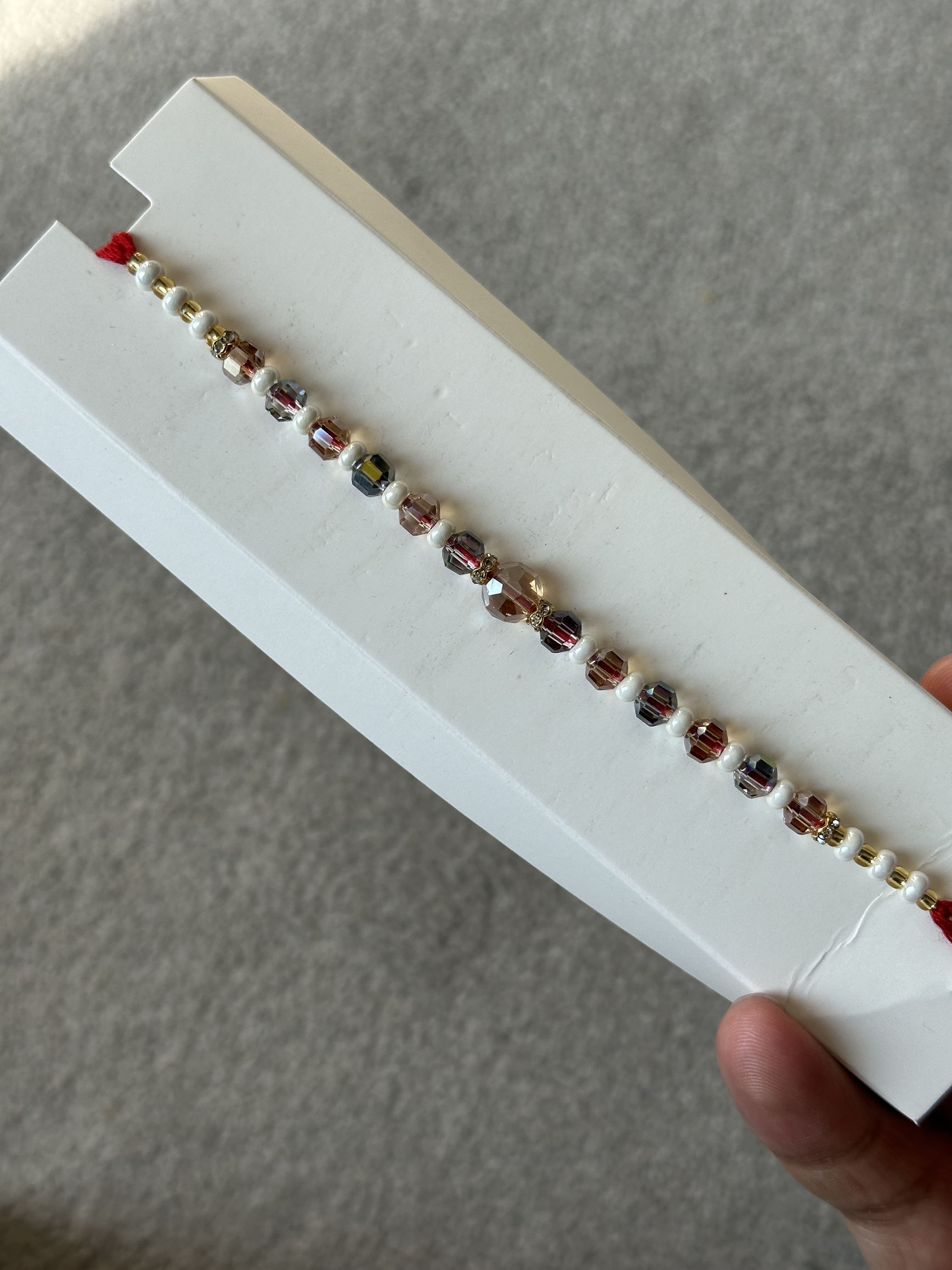 Barrel Beads Rakhi
